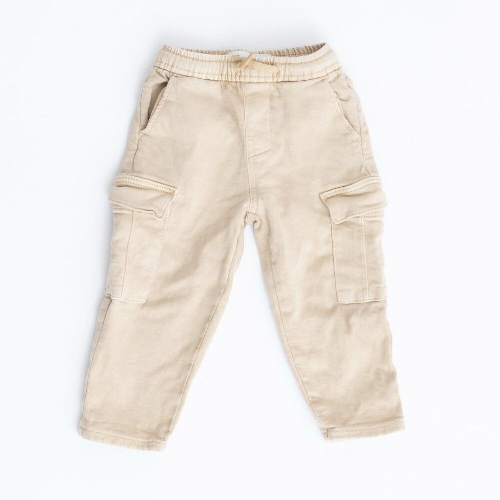 Zara Toddler Khaki Cargo Pants